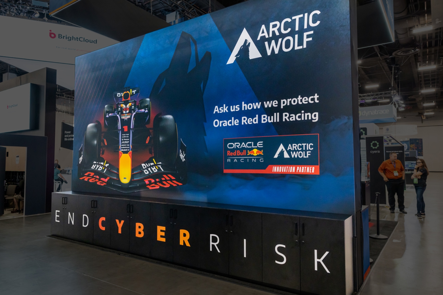 Blackhat USA booth graphics — back elevation
